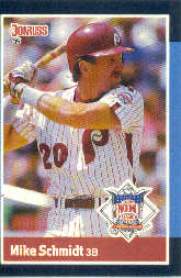 1988 Donruss All-Stars Baseball Cards  039      Mike Schmidt
